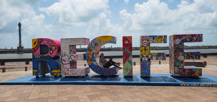 Praça do Marco Zero em Recife
