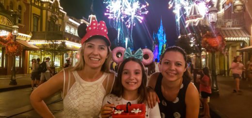 Fogos no Magic Kingdom