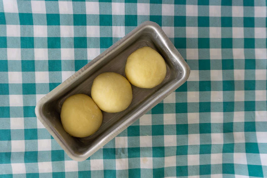 Brioche na assadeira