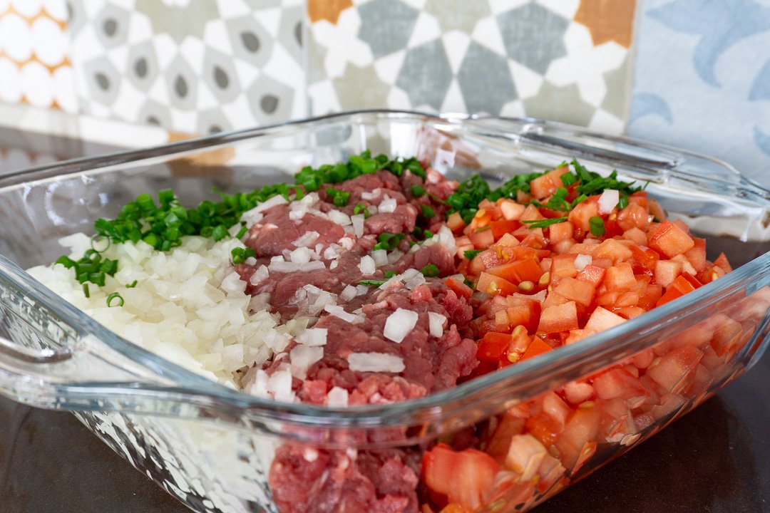 Ingredientes para o recheio