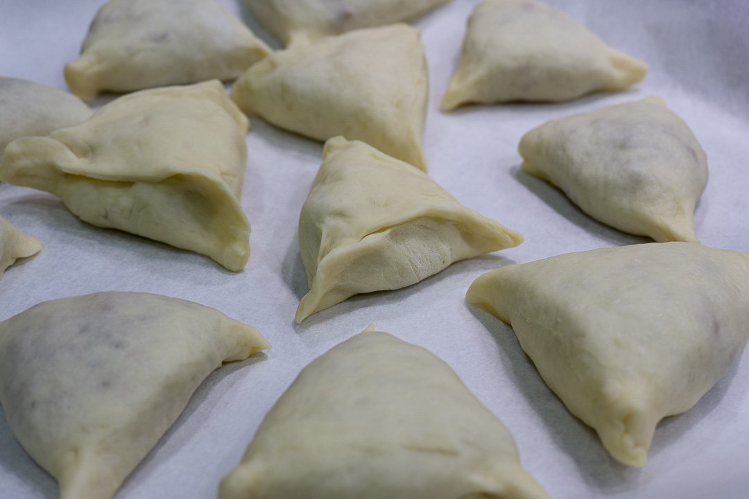 Esfirras fechadas