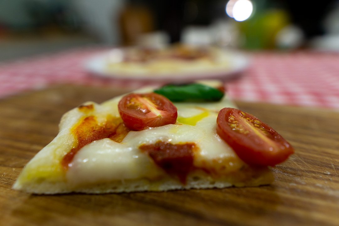 Pedação de Pizza Marguerita