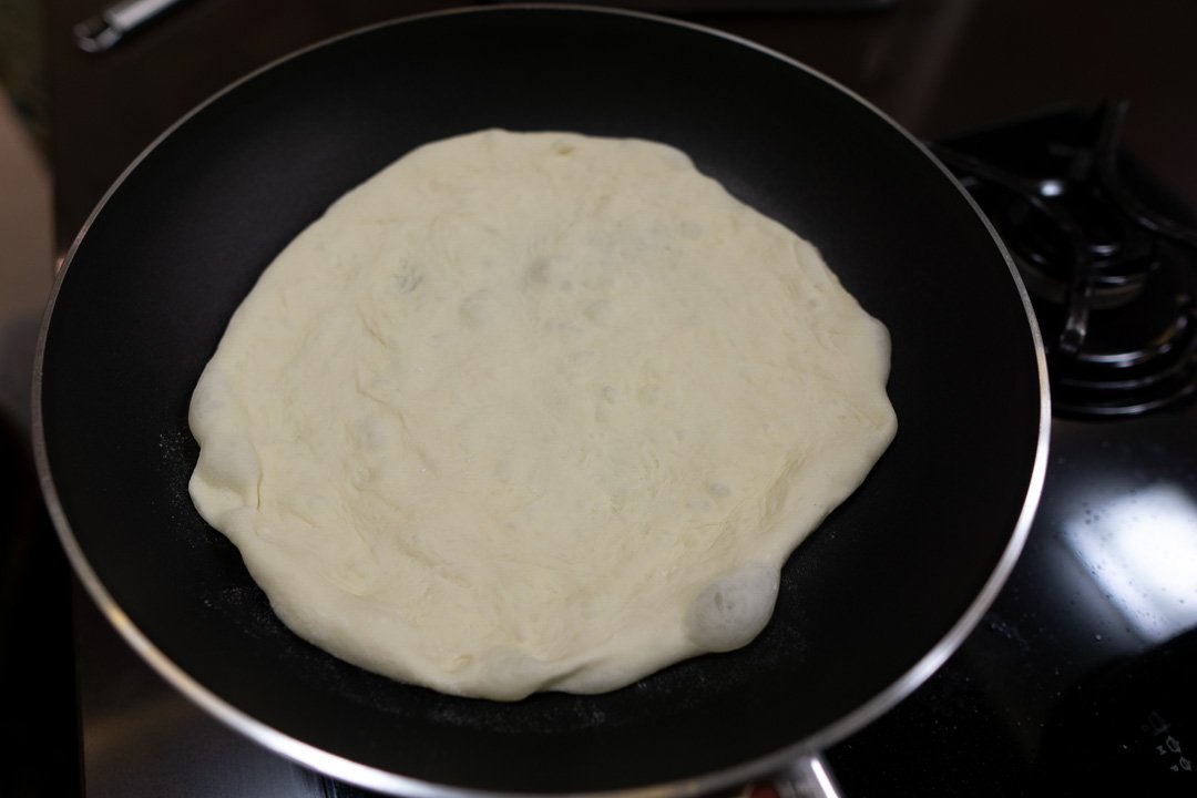 Pizza na frigideira