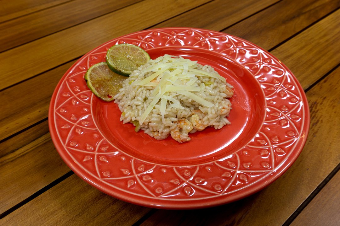 Risoto de Camarão