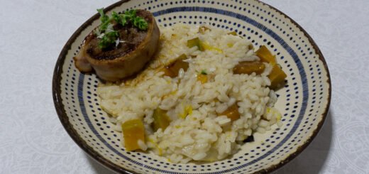 Risoto de Abóbora Assada