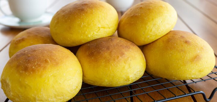 Pão de batata doce e abóbora
