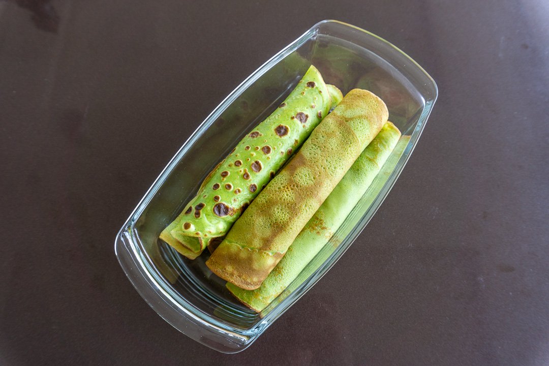 Panquecas enroladas