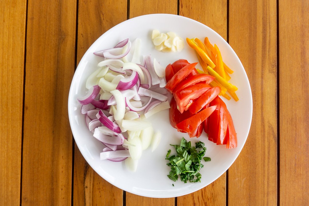 Vegetais picados