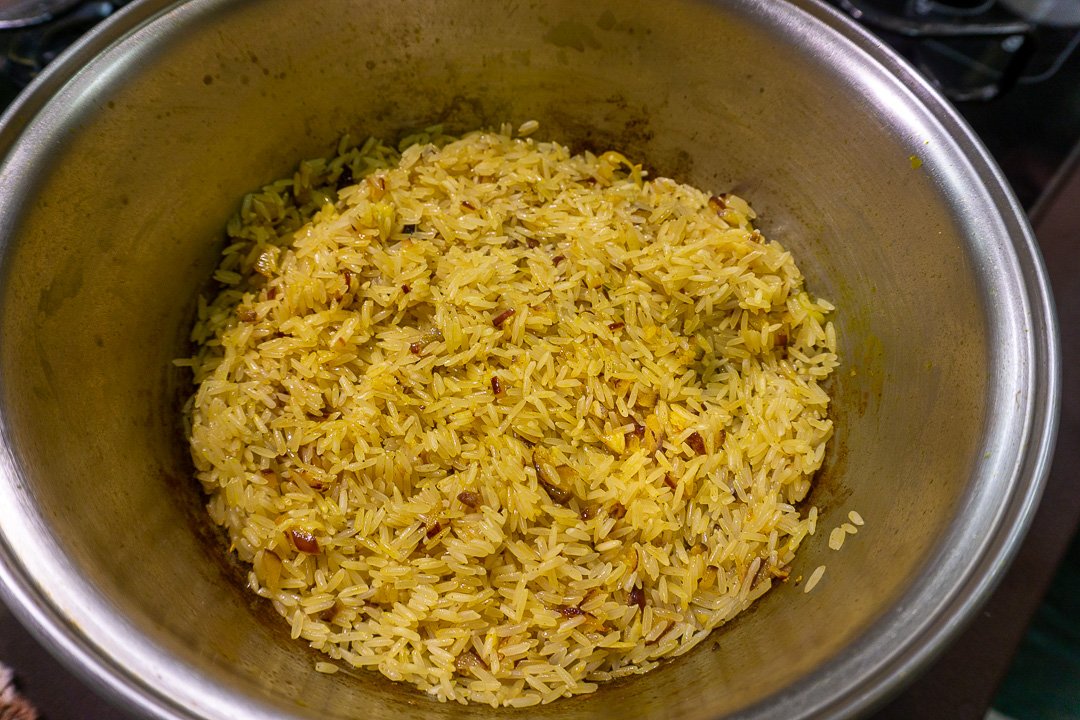 Arroz refogado