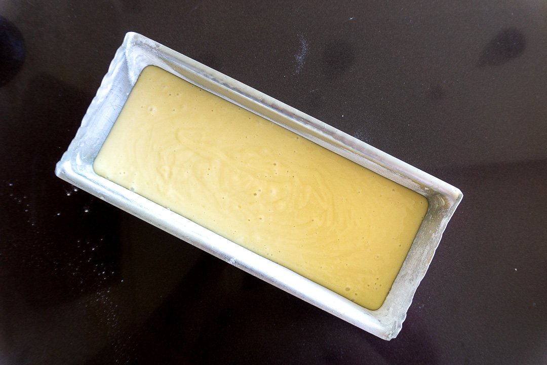 Massa pronta para ir ao forno