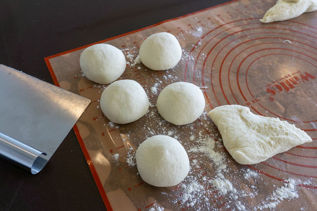 Moldando os bagels