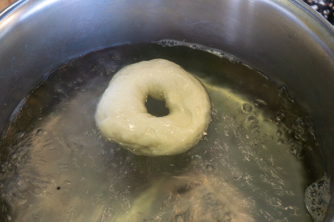 Cozinhando o bagel