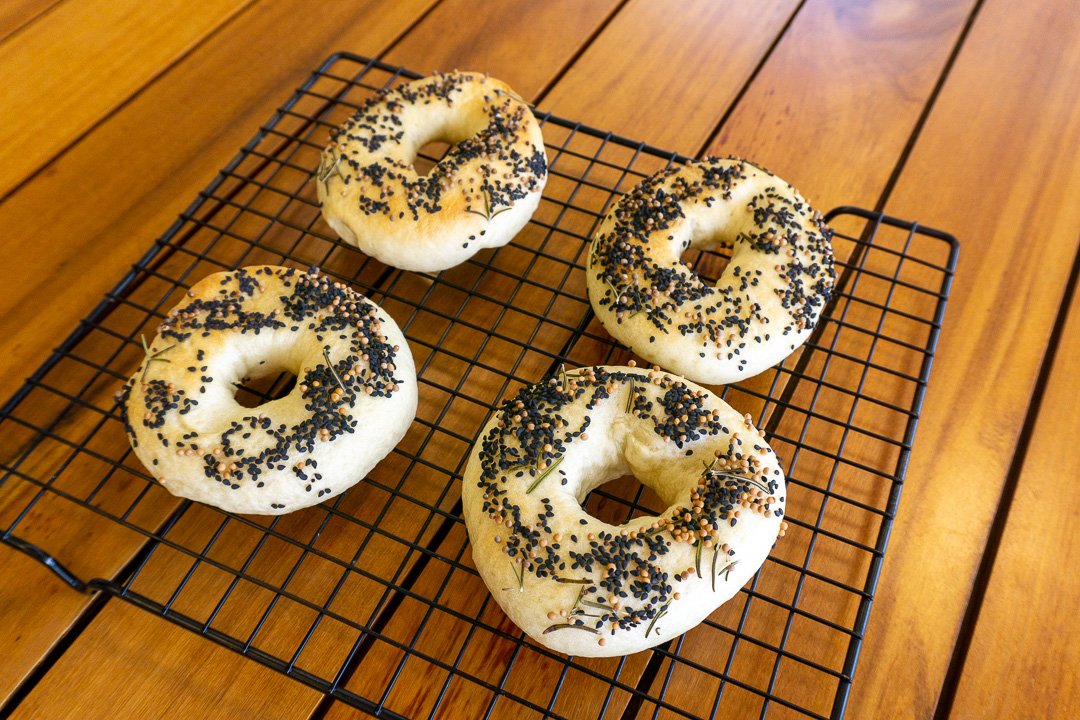 Bagels Esfriando