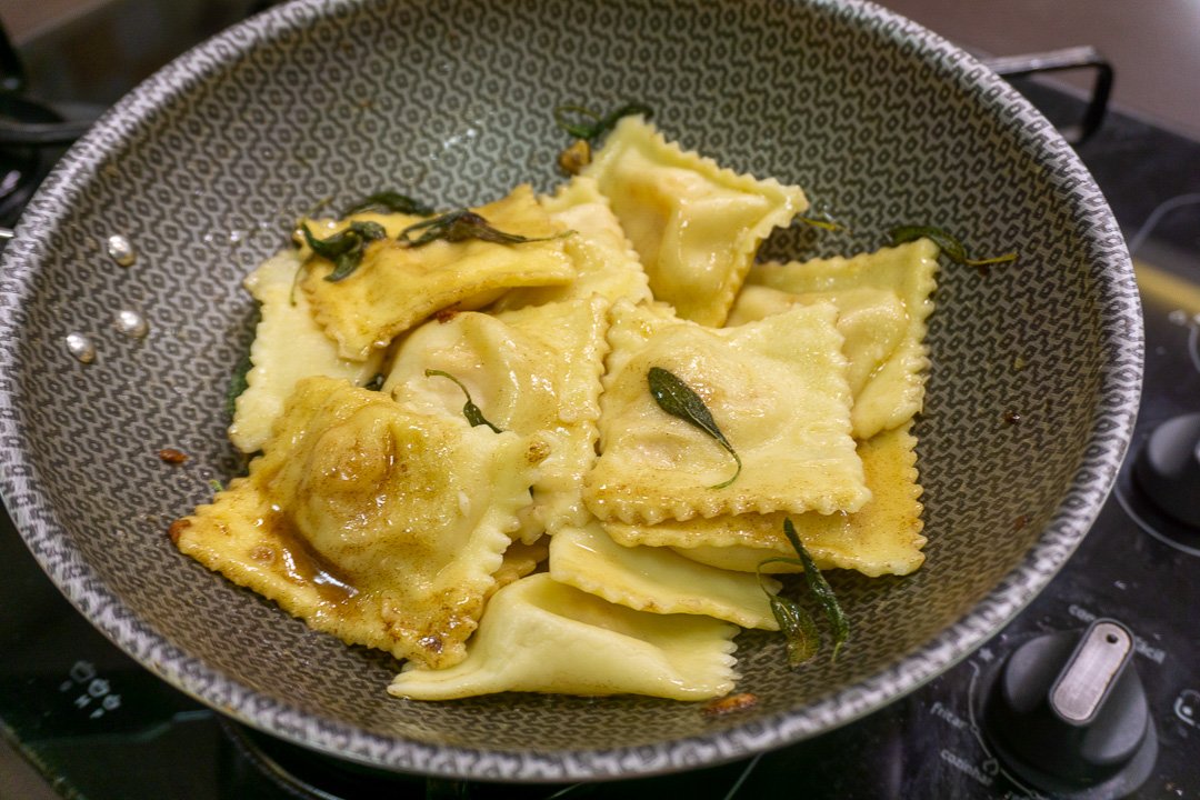 Ravioli de abóbora