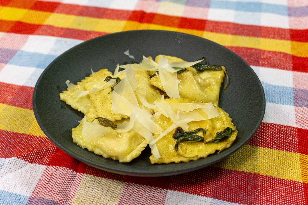 Ravioli de abóbora