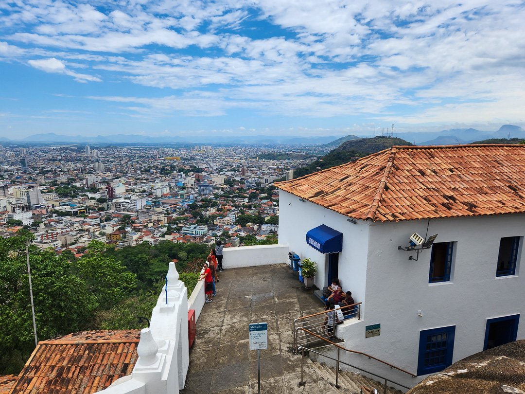Vista do Convento da Penha, Espírito Santo