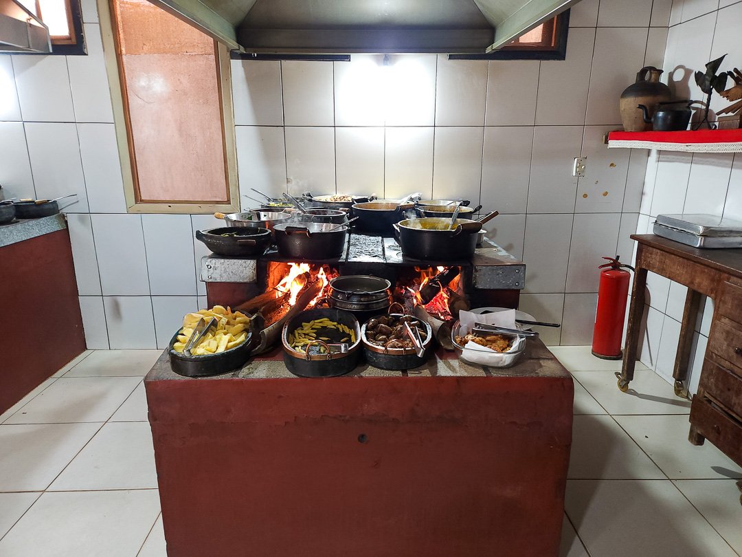 Restaurante Tempero da Angela, em Bichinho